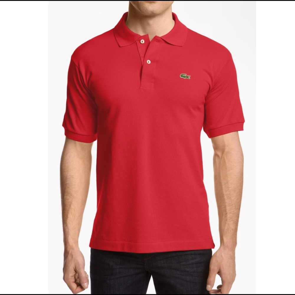 Lacoste Men’s Small Polo, Red